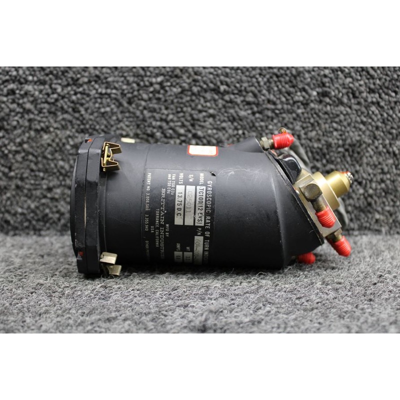604-200-200 Brittain TC100(12EVS) Rate of Turn Indicator (Broken Knob) (14V)