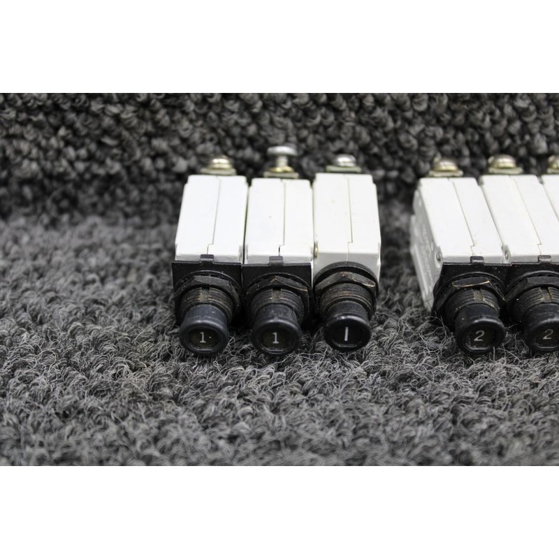 7277, 7274, MP-706H Klixon, Mechanical Products Push Breaker Set of 34