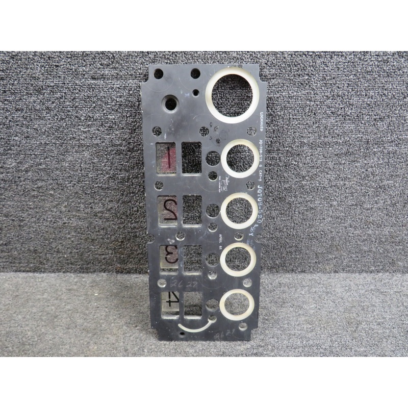 JQ708-520 Lockheed Jetstar Voltmeter-Generator Instrument Panel Cover