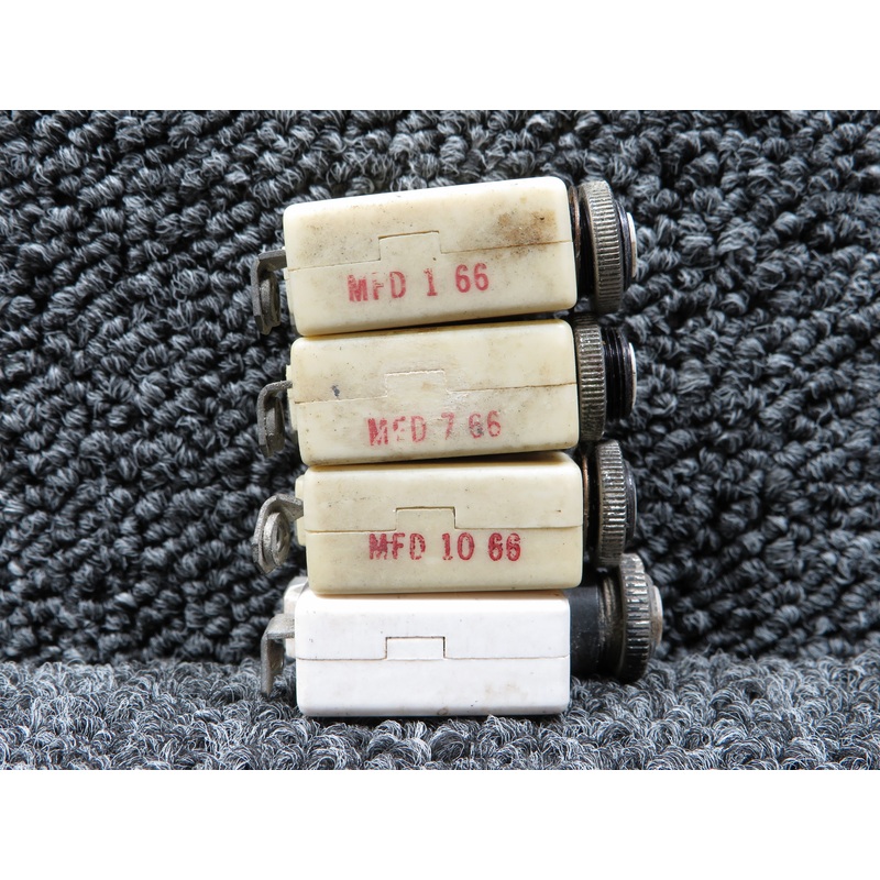 Mechanical Products Circuit Breaker Set of 4 (Amps: 5,10,15,20)