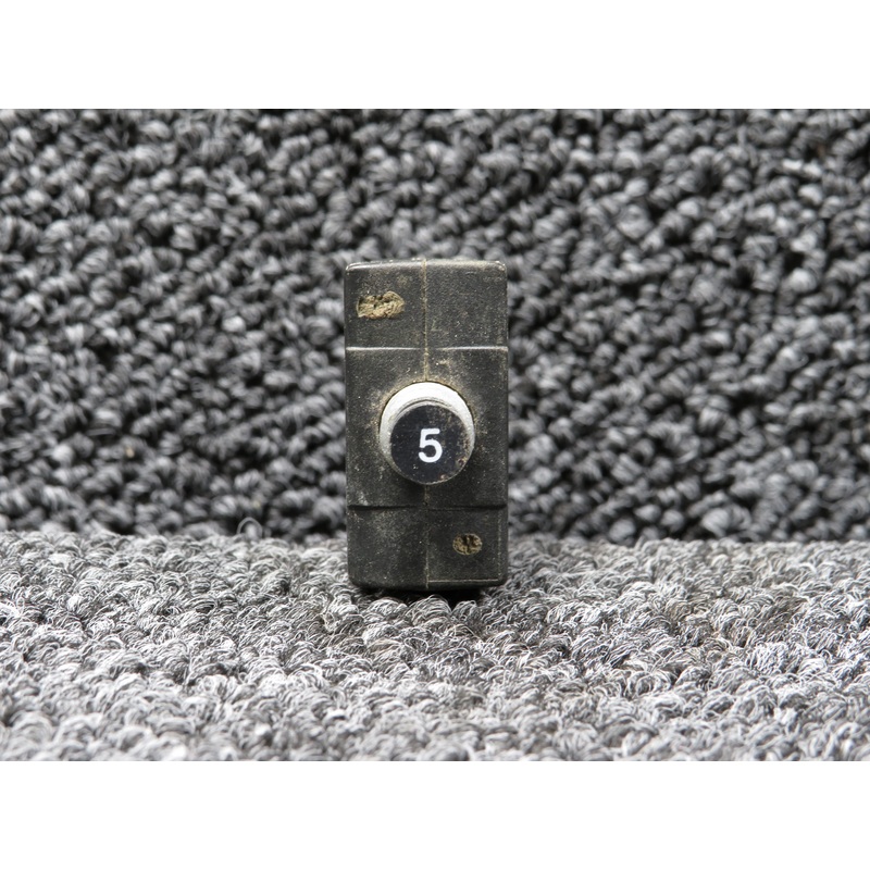 454-682 Potter and Brumfield Circuit Breaker Set of 3 (5 Amps) (Rust)