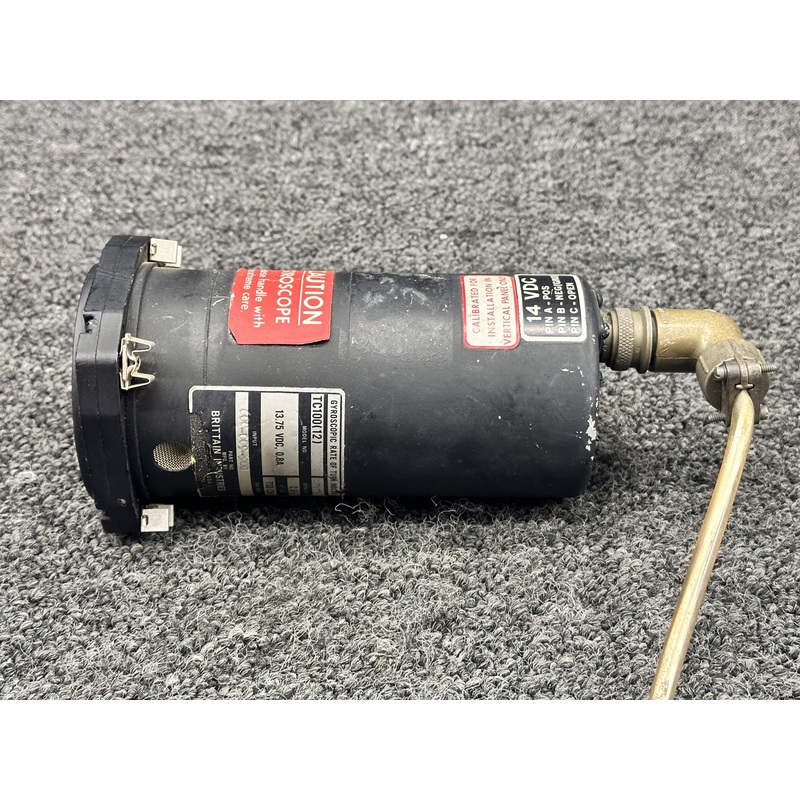 600-009-900 Brittain TC100(12) Gyroscopic Rate of Turn Indicator (14V)