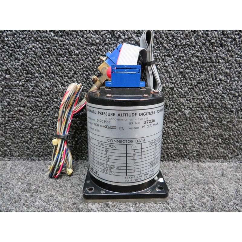 D120-P2-T Trans-Cal Automatic Pressure Altitude Digitizer (Ribbon Wire Cut)