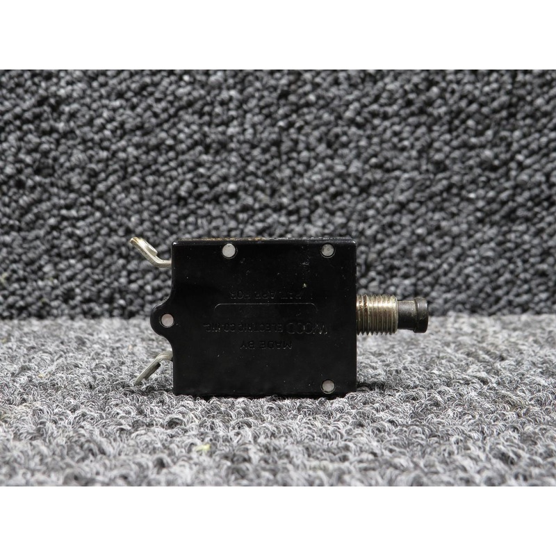 111-203-105 Wood Electric Circuit Breaker (3 amps)