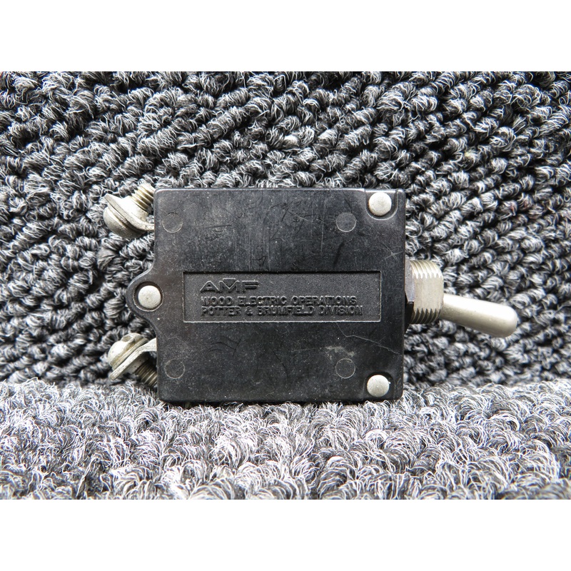 112-205-101 Wood Electric Toggle Circuit Breaker (Amps: 5)