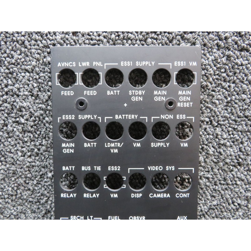 127-23003-01 Rev. C Bell 206B EDN Aviation Electroluminescent Panel
