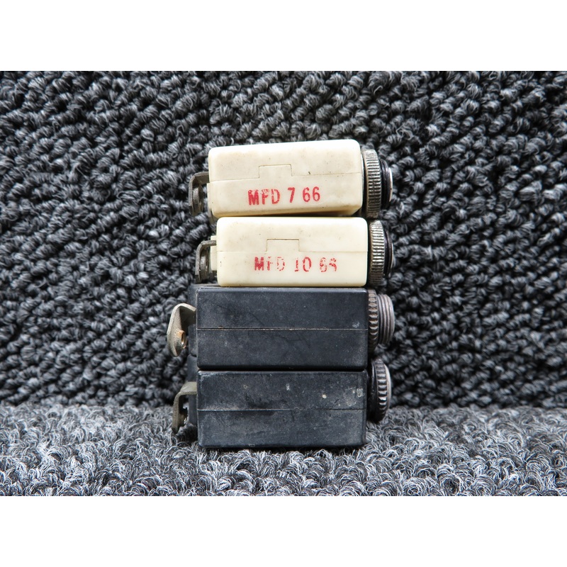 Mechanical Products, Wood Electric Circuit Breaker Set of 4 (Amps: 10,15)