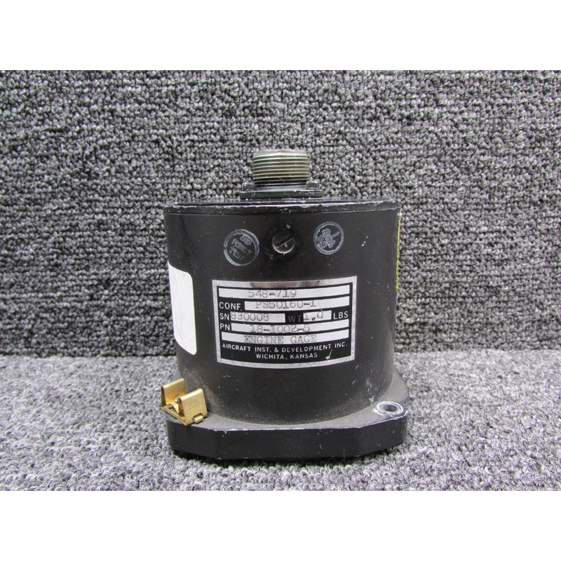 18-1002-5 (Alt: PS50160-1) Aircraft Instruments Engine Tri-Gauge Indicator