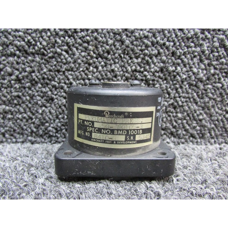 50-380105-3 Aircraft Inst Pneumatic Pressure Indicator