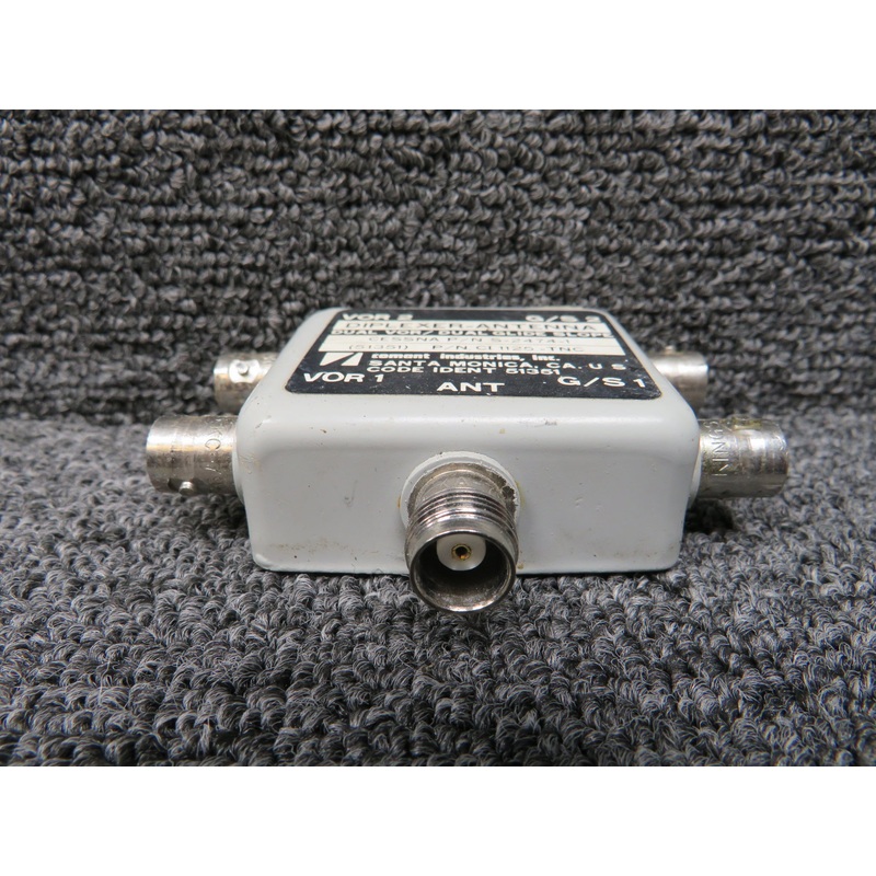 CI-1125-TNC (Alt: S-2474-1) Comant Dual VOR Antenna Diplexer