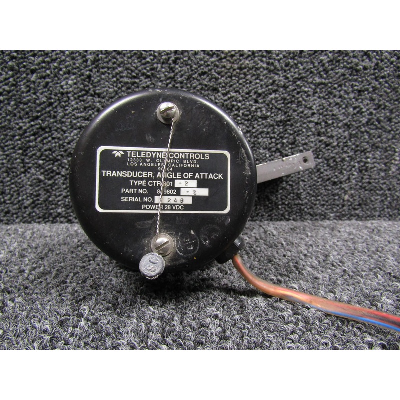 819802-2 Teledyne CTR801-2 Angle of Attack Transducer (28V)