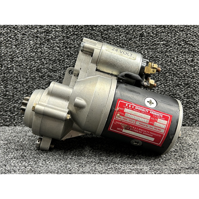 BC315-100-4 Lycoming IO-540-AE1A5 B and C Specialty Starter Assembly (24V)