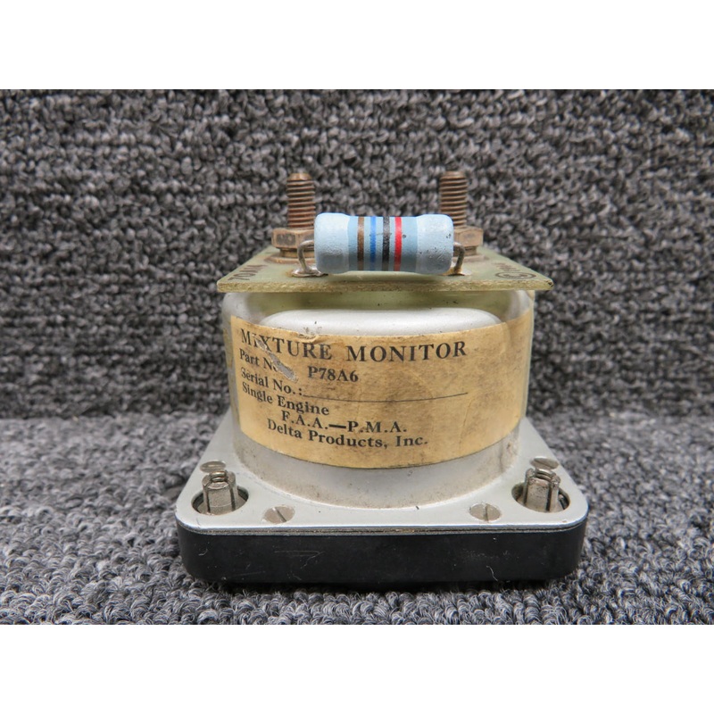 P78A6 Delta Mixture Monitor Single Engine