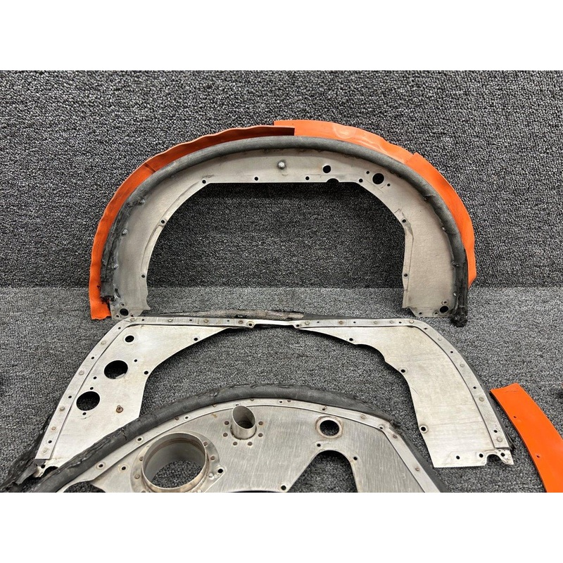 Pratt and Whitney PT6A-28 Aft Section Engine Baffle Kit LH (Incomplete)