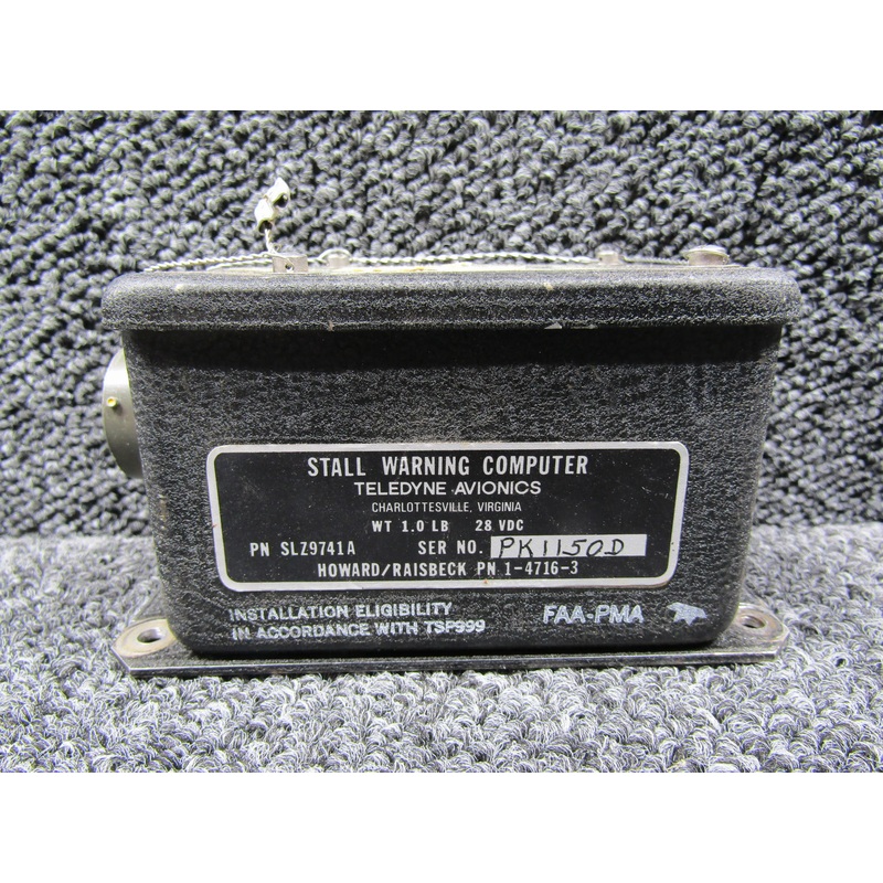 SLZ9741A Teledyne Avionics Stall Warning Computer