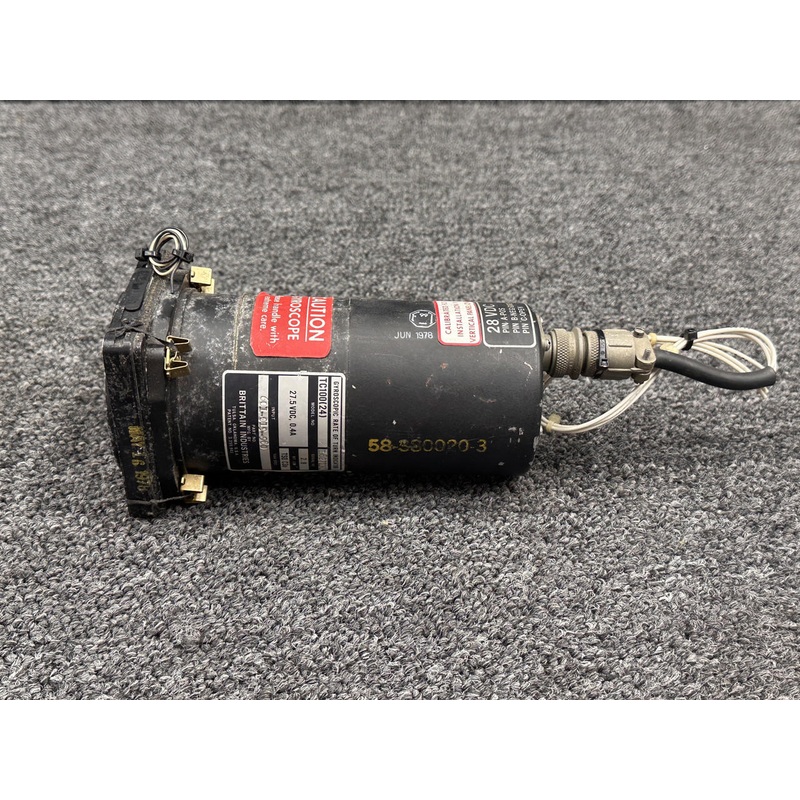 601-019-980 Brittain TC100(24) Gyroscopic Rate of Turn Indicator (28V)