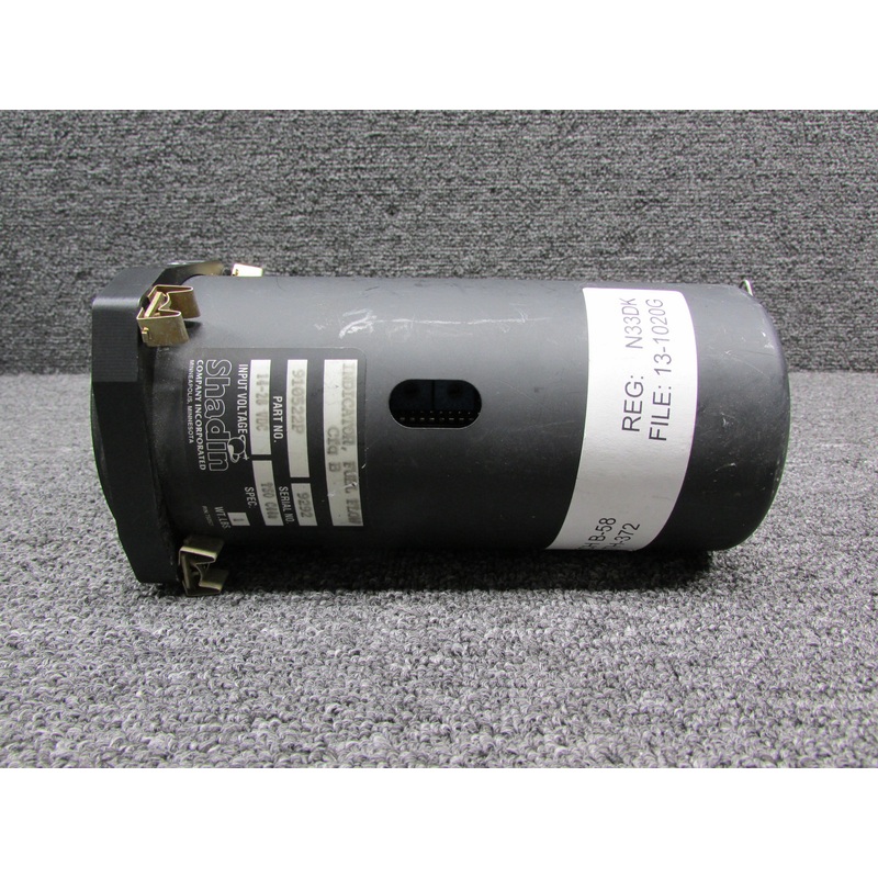 910522P (Alt: 750521) Shadin Cfg B Fuel Flow Indicator (Worn Switches)