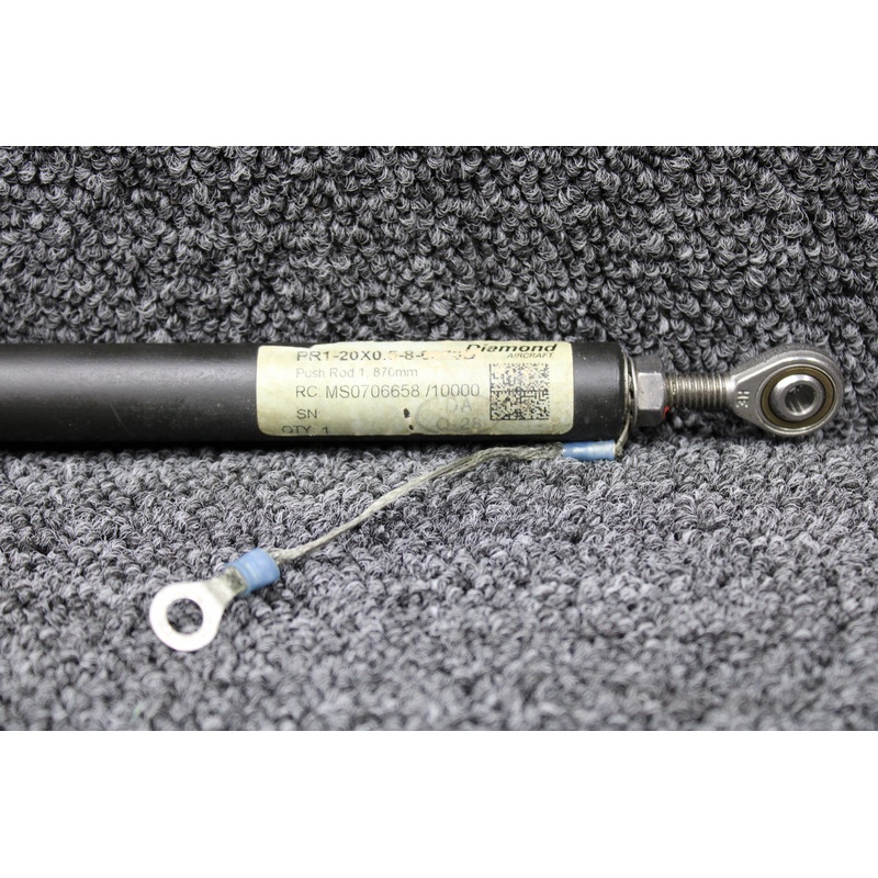 PR1-20X0.5-8-0870-D Diamond DA40-180 Aileron Control Rod LH (Length: 34.25)