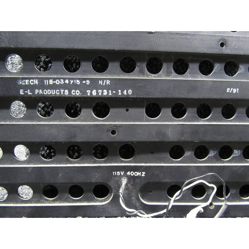 118-034715-5 E-L Products Circuit Breaker Overlay Panel
