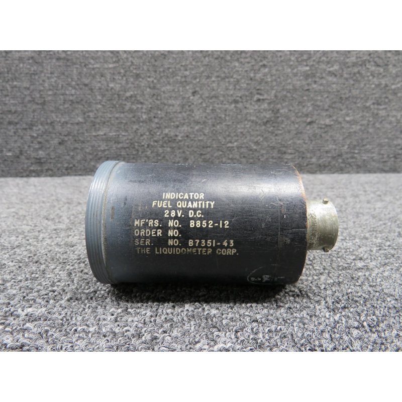 B852-12 Liquidometer Fuel Quantity Indicator (28V) (Grey Face)