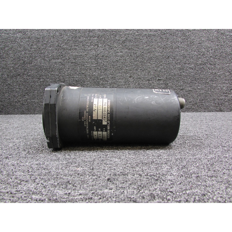 1682-1A Brittain Industries TC100 (24) Gyroscopic Rate of Turn Indicator (27.5V)