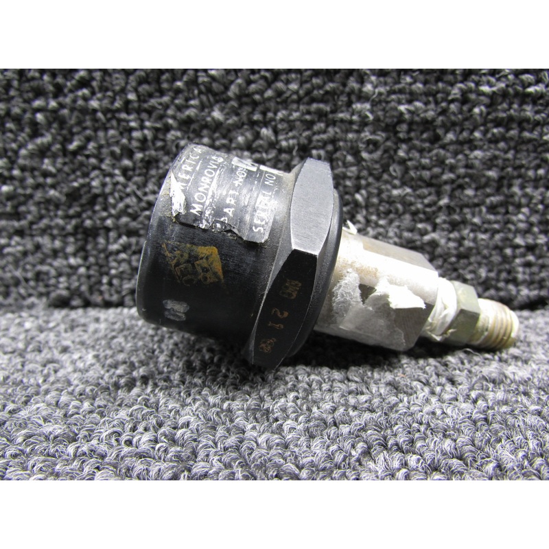 6901-831 American Standard Oxygen Pressure Gauge (Broken Glass)