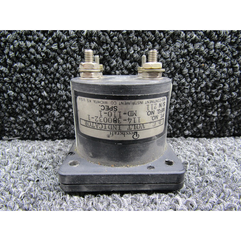 MD-110-1 (Alt: 114-380032-1) Mid-Continent DC Volt Indicator