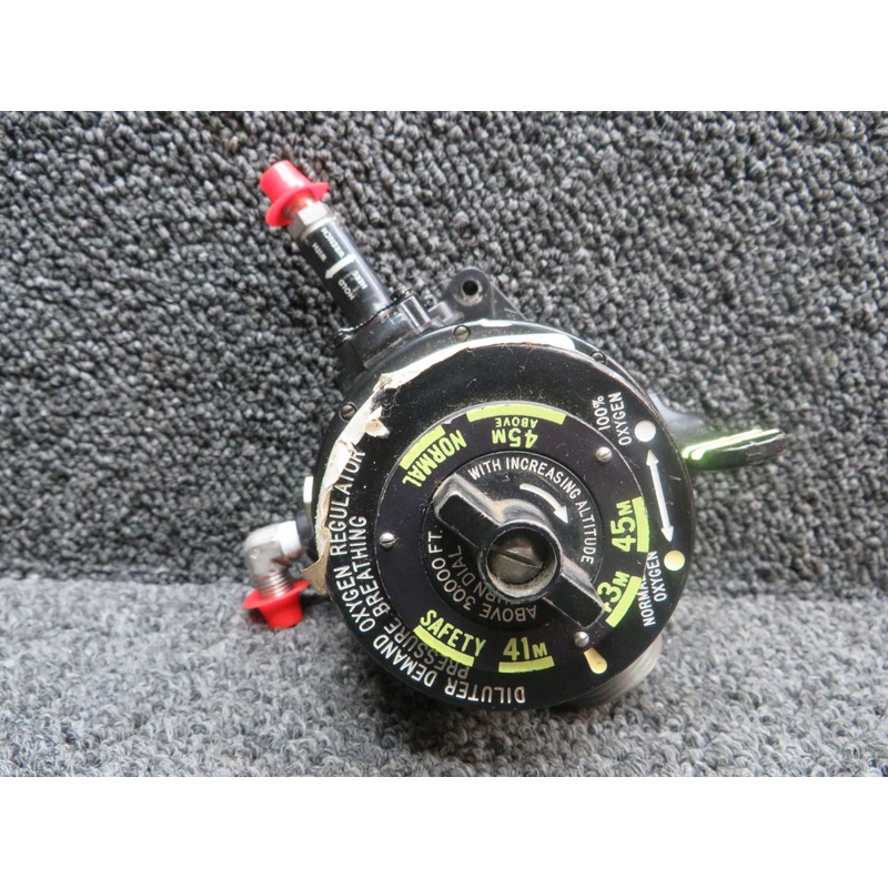 1550 Fluid Power Diluter Demand Pressure Breathing Oxygen Regulator