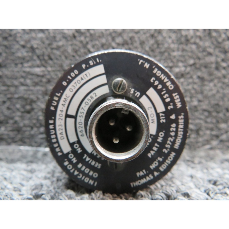 217 Edison MO-2 Fuel Pressure Indicator
