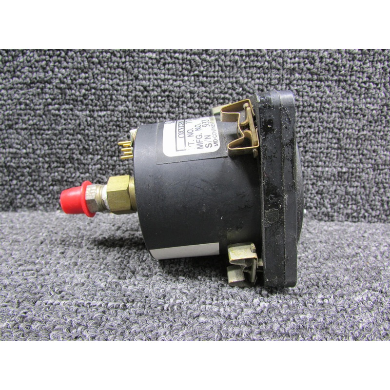 MD112-1 (Alt: 114-380021-1) Mid-Continent Oxygen Pressure Indicator