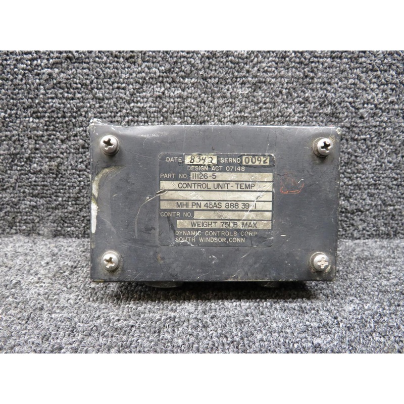 11126-5 (Alt: 45AS88839-1) Dynamic Controls Temperature Control Unit
