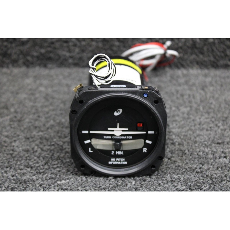 1394T100-14RB Mid-Continent Turn Coordinator Indicator, Lighted w Mods (11-32V)