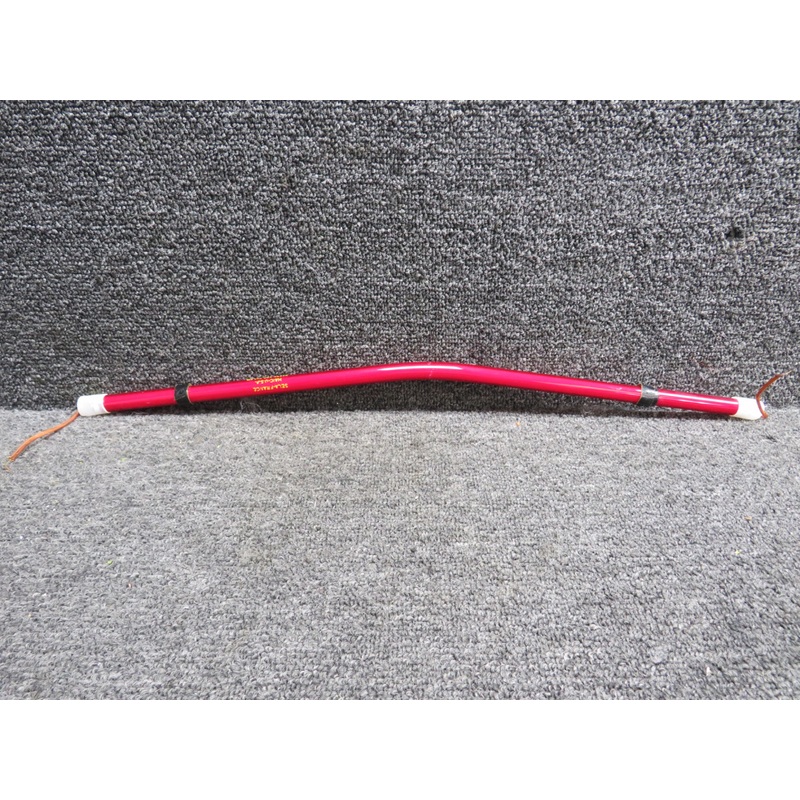 66235-530-C10 Falcon Jet Red Tube Lamp with Green Serviceable Tag