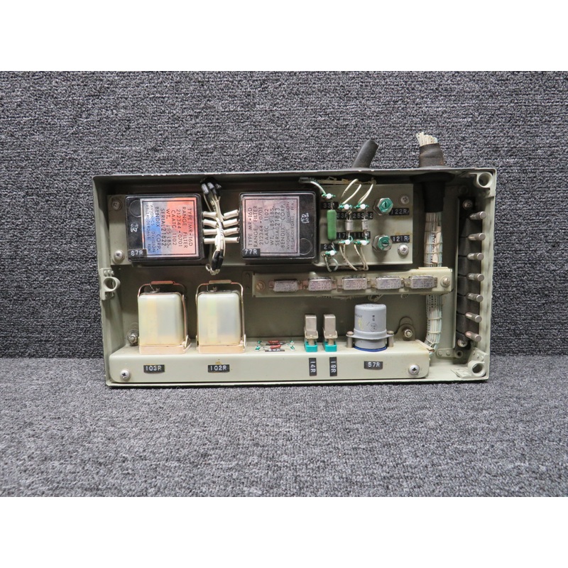 MY20655-13 GAM Dassault Radio Supply Box with Green Repairable Tag (Core)