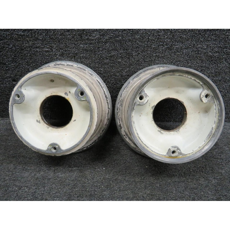 9541898, 9541899 Goodyear 5.00-5 Nose Gear Wheel Assembly (No Bearings)