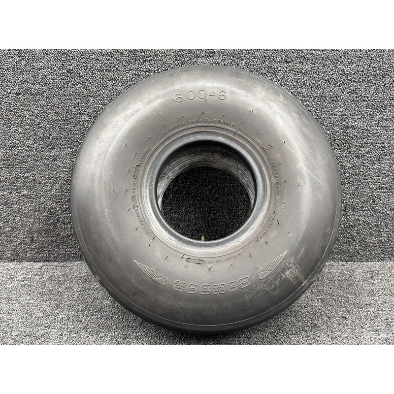 072-314-0 Condor 6.00-6 Tire with Inner Tube (Ply Rating: 6)