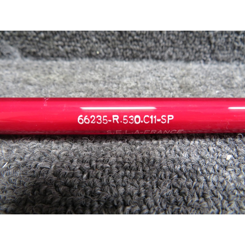 66235-R-530-C11 Falcon Jet Red Tube Lamp with Green Serviceable Tag