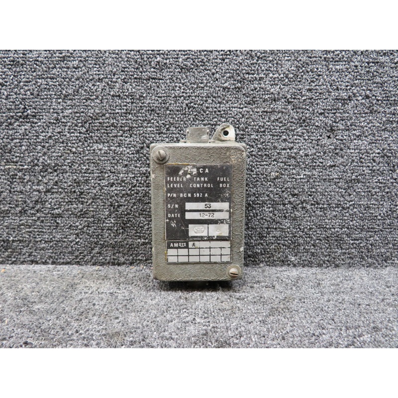 BCN592A Dassault FA-10 Feeder Tank Fuel Level Control Box with Mods