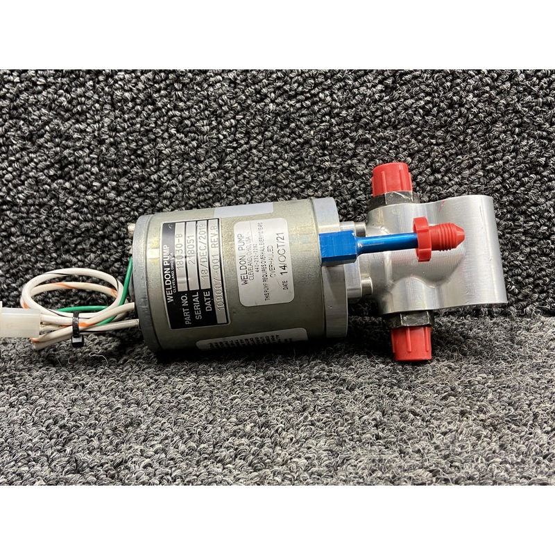 18030-B (Alt: 109007-001) Weldon Fuel Pump Assembly (28V, Core-Inop)