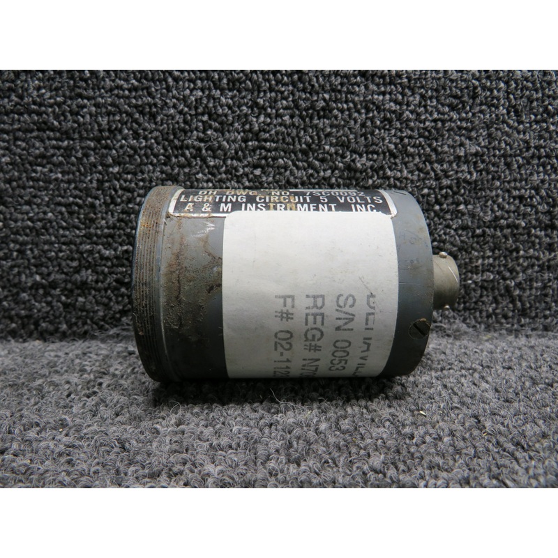 245050 A and M Instrument Inc De-Icing Pressure Indicator