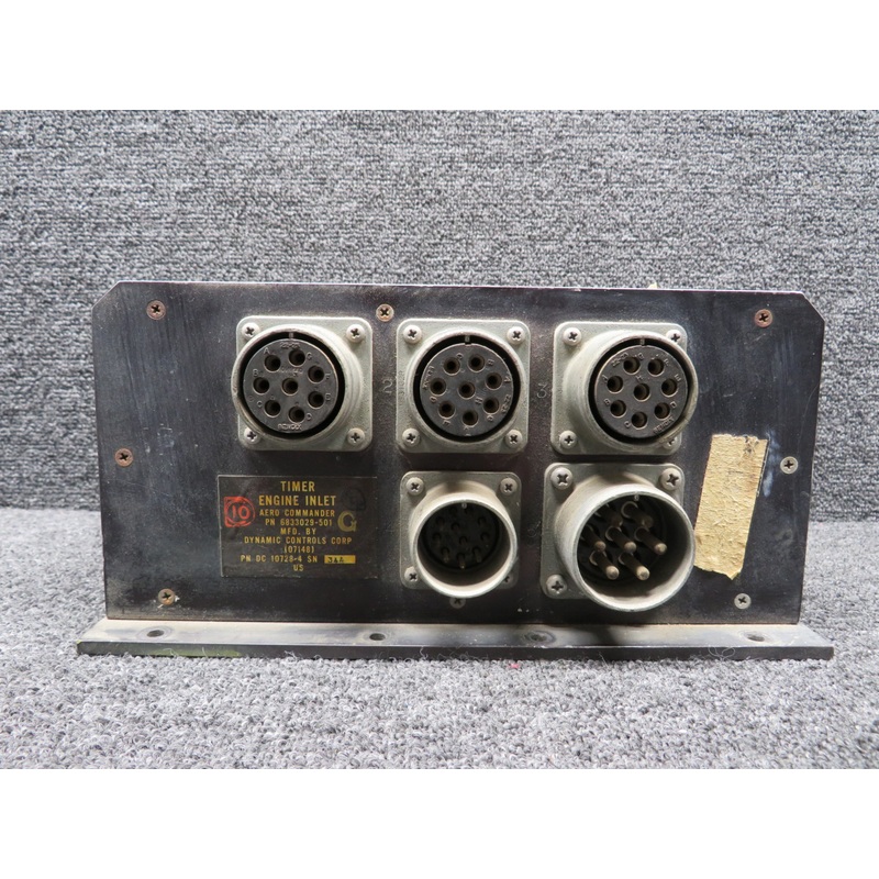 6833029-501 Dynamic Controls Timer Engine Inlet