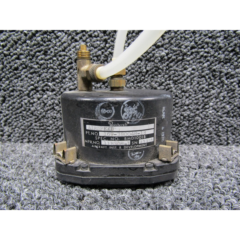 11B308-10 (Alt: 169-380048-13) Aircraft Inst Airspeed Indicator (Sunfaded)