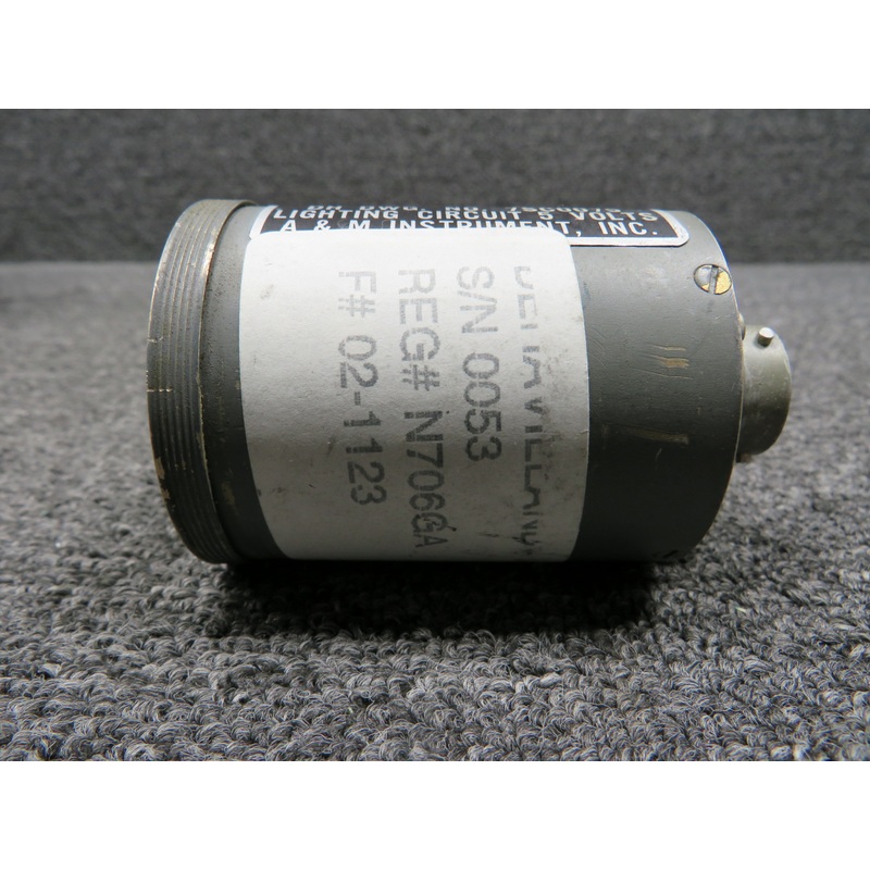 245030 (Alt: 7SC0075) A&M Instruments DC Volts Indicator (Faded Face)