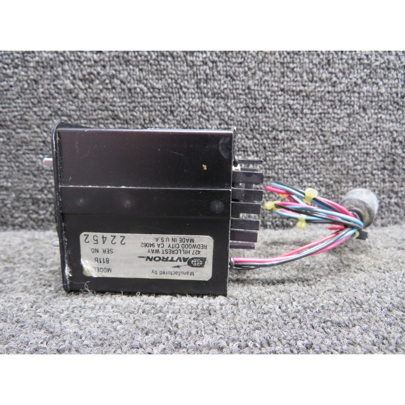 M811B Davtron Digital Clock Indicator with Connector (Black) (No Battery)