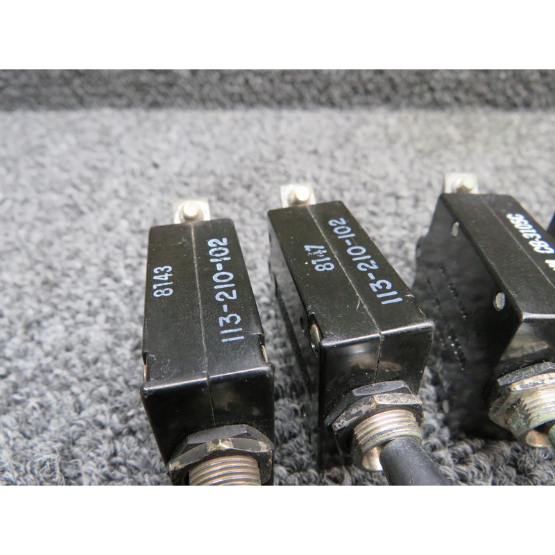 113-210-102, CB-3105C Wood Electric, Tyco Electronics Toggle Switches Set of 7