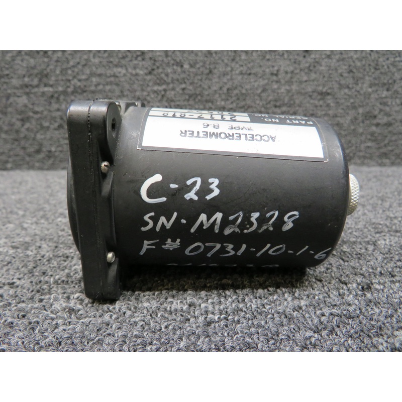 2117-818 (Alt: 33-380021-1) QED Incorporated B-6 Accelerometer Indicator