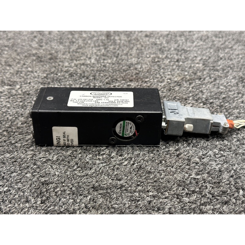 452-201-010 Guardian Avionics 452 Carbon Monoxide Detector Assembly (14 or 28V)