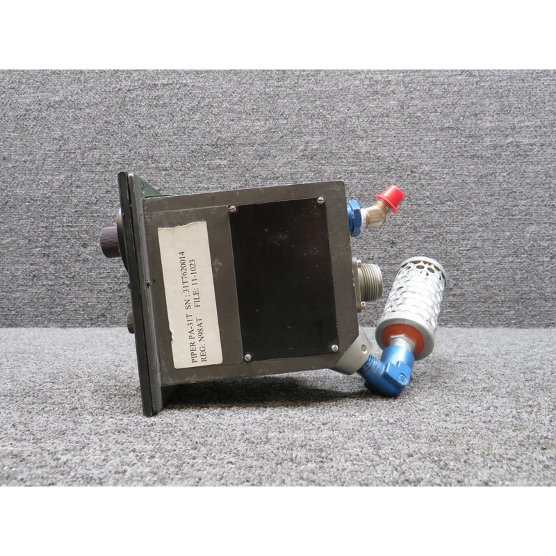 4611-00 (Alt: 48317) Dukes Cabin Pressure Controller with Filter (Motor: 28VDC)