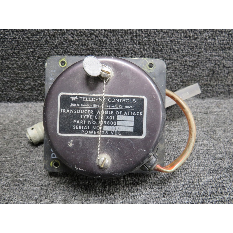 819802 Teledyne CTR-801 Angle of Attack Transducer (28V)