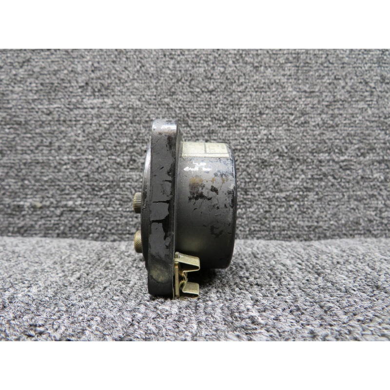 16C1000-2 (Alt: C664506-0102) Aircraft Inst. 8 Day Clock (Worn Face and Knob)